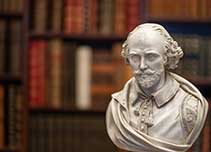 shakespeare bust
