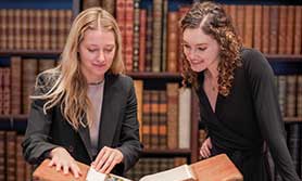 staff preparing for shipping books
