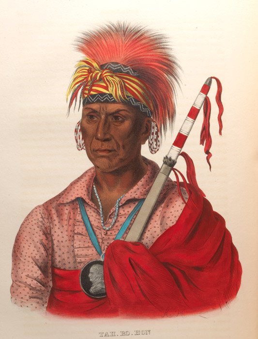 american indian illustration by thomas mckenney