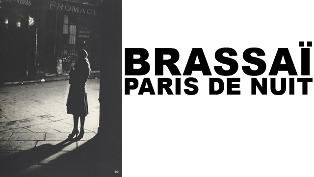 brassai paris de nuit