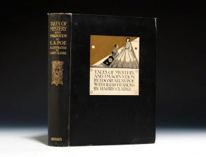 Later edition of Harry Clarke’s Tales of Mystery and Imagination.  George G. Harrap & Brentano’s, circa 1933. 