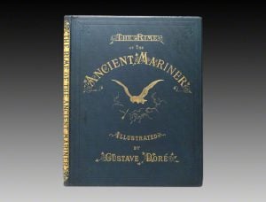 Early American edition of the Dore-illustrated Rime of the Ancient Mariner.  Harper & Brothers, 1881.