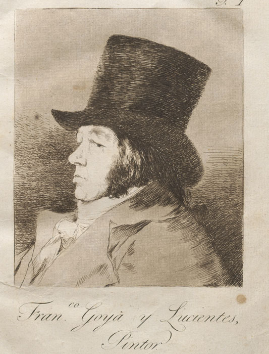 illustration of Goya From Los Caprichos