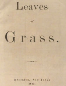 Leaves of Grass title page