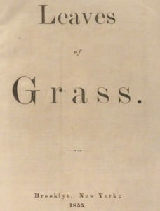 Leaves of Grass title page