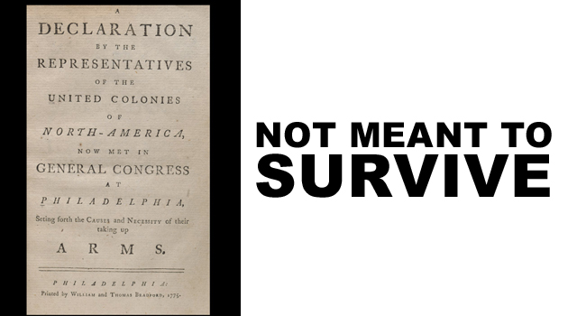 Library of Congress’ copy of the Dunlap broadside of the Declaration of Independence