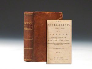 First edition of The Federalist, 1788