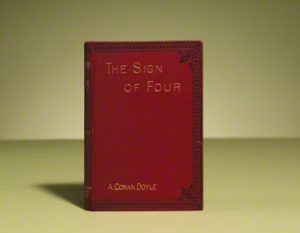 The first edition in book form of The Sign of Four.