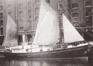 Quest shortly before she set sail, September 1921.