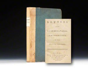 Boston 1768 edition of Dickinson’s Letters from a Farmer.