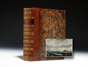 First edition of Franklin’s Narrative of a Journey to the Shores of the Polar Sea.