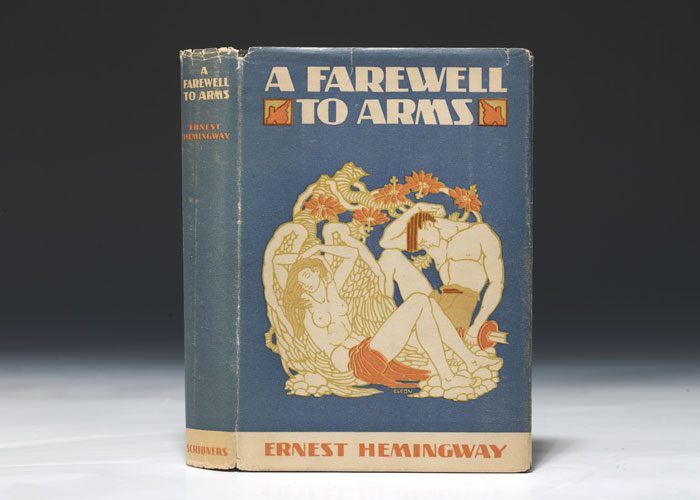 A farewell to arms with dust jacket