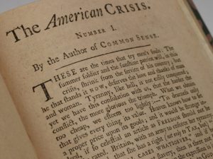 First edition of Number I by Thomas Paine