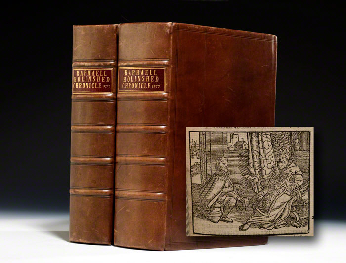 First edition of Raphael Holinshed's Chronicles