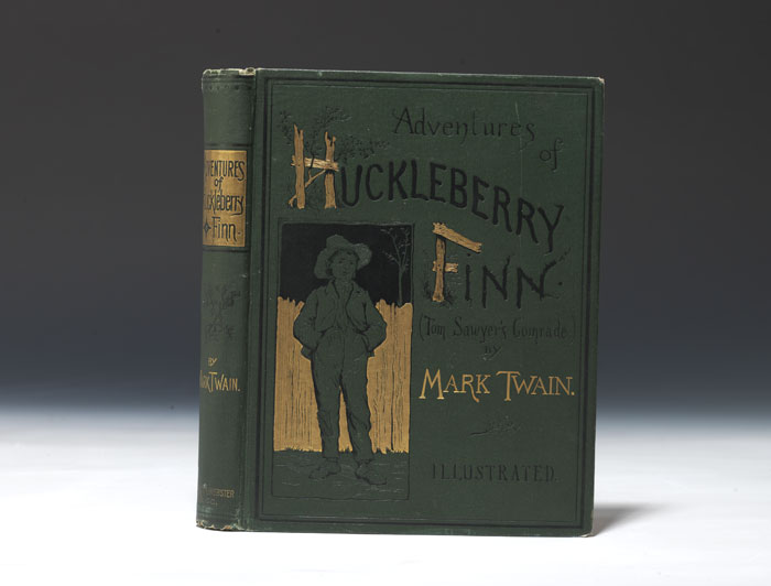 1885 first edition of Huck Finn