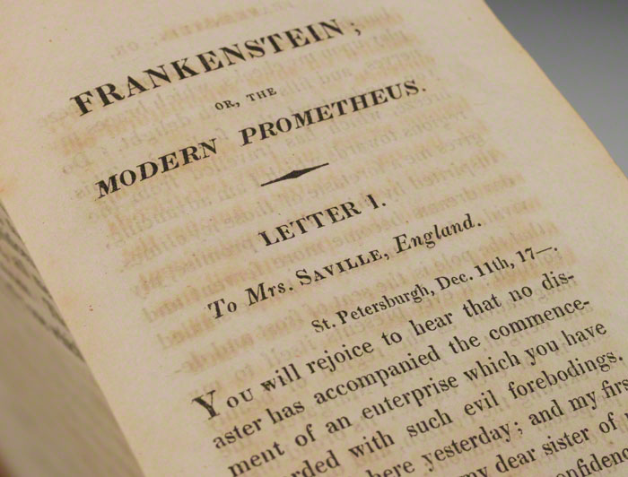 frankenstein page cover