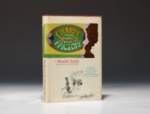 First edition of Charlie and the Chocolate Factory