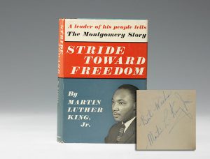 Inscribed first edition of King’s Stride Toward Freedom (BRB #101449)