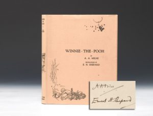 Signed limited first American edition of Winnie-the-Pooh