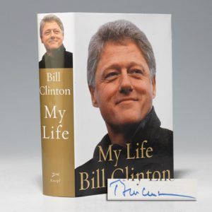 Signed first edition of Bill Clinton’s My Life (BRB 102501)