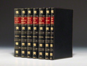 First edition of Churchill’s War Speeches (BRB 81240)