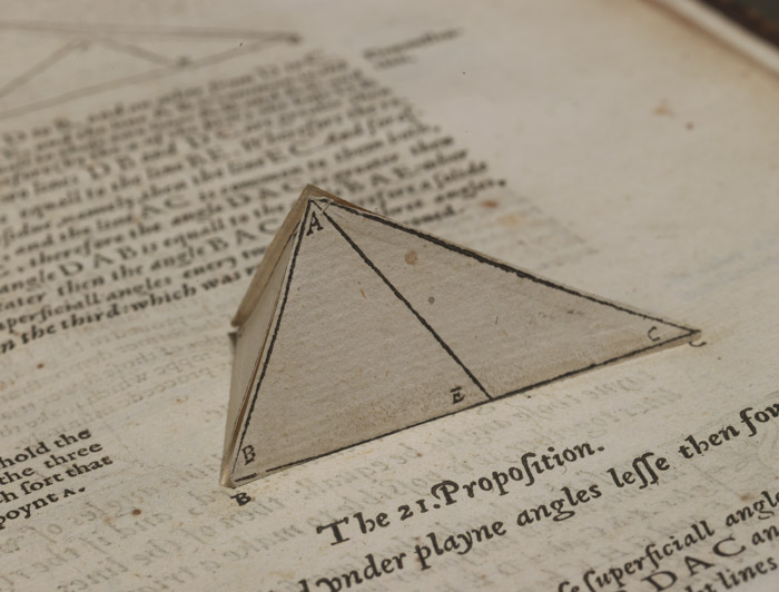 The Elements of Geometrie by Euclid overslip