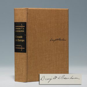 Signed limited first edition of Eisenhower's WWII memoir (BRB 103301)