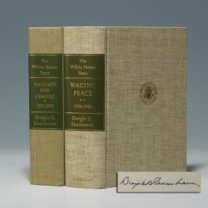 Signed limited first editions of Eisenhower's presidential memoirs (BRB 103312)