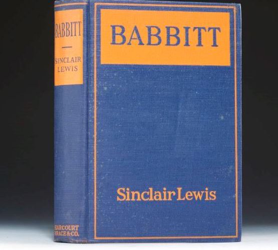 Babbit first edition book