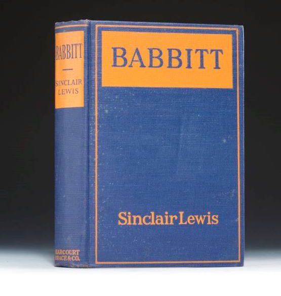 Babbit first edition book