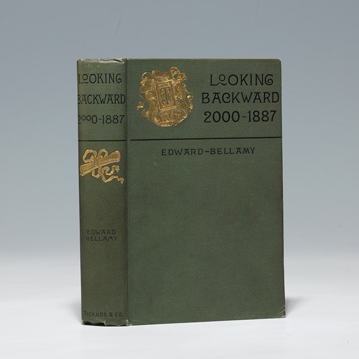 First edition, first issue of Looking Backward by Edward Bellamy (BRB 103974)