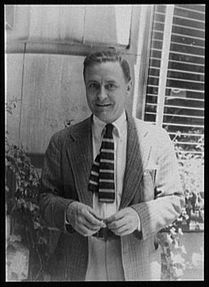 Portrait of F. Scott Fitzgerald by Carl Van Vechten, 1880-1964, created June 4, 1932.