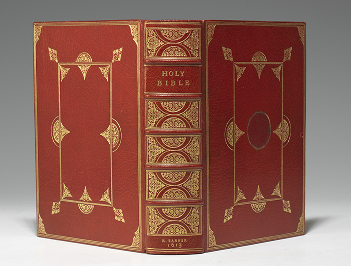 Beautifully bound 1612 edition of the KJV (BRB 101329)
