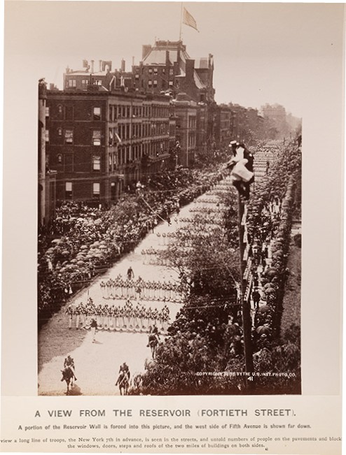 image of Grant funeral service in New York