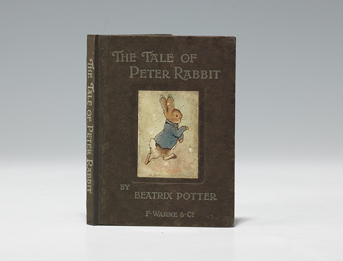 A first edition (1902) of The Tale of Peter Rabbit (BRB 101783)