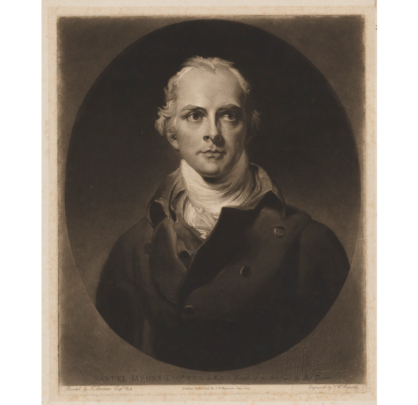 Portrait of Samuel Lysons