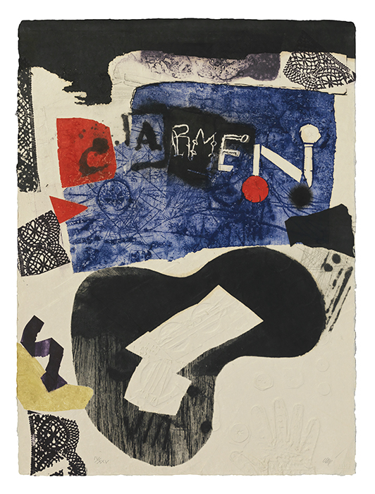 Antonio Clavé—Carmen poster