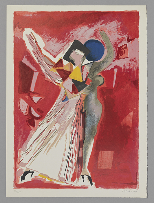 Marino Marini—La Traviata poster