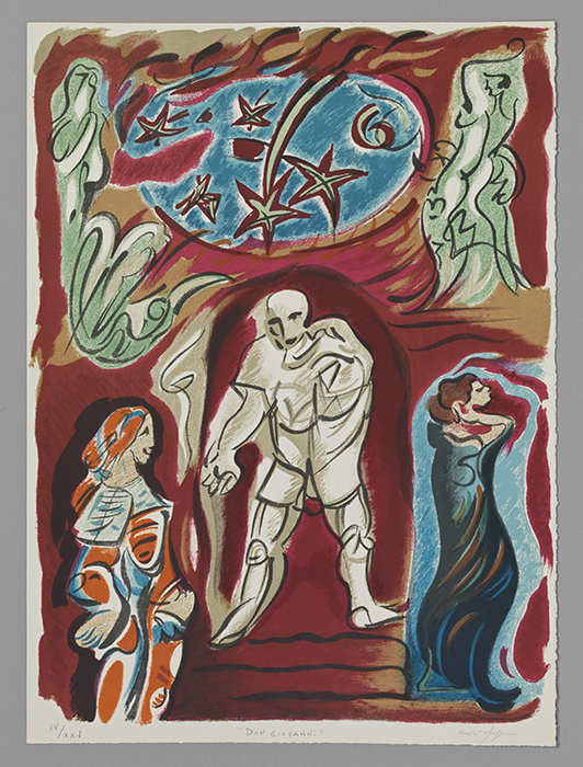 André Masson—Don Giovanni poster