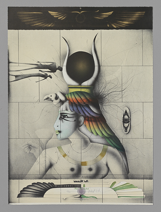 Paul Wunderlich—Aïda poster