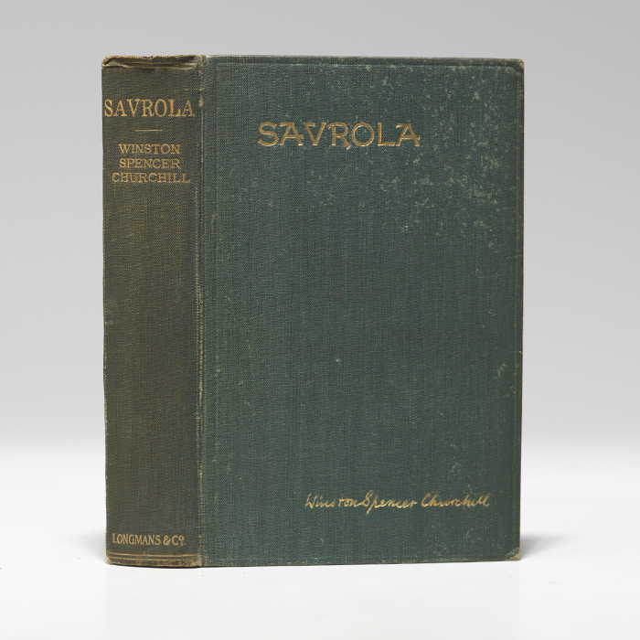 Cover of Savrola: a Tale of the Revolution in Laurania
