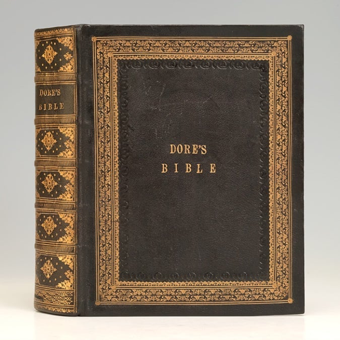 The Holy Bible with illustrations by Gustave Doré, later edition circa 1892.