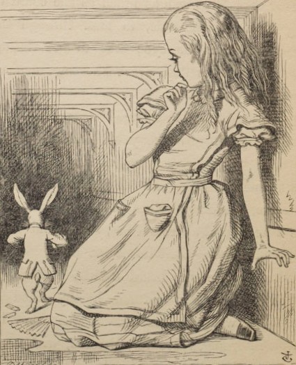 Tenniel illustration from Alice in Wonderland