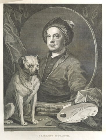 Engraving from The Works of William Hogarth, 1802